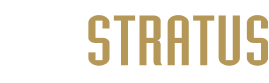 gold logo with white icon